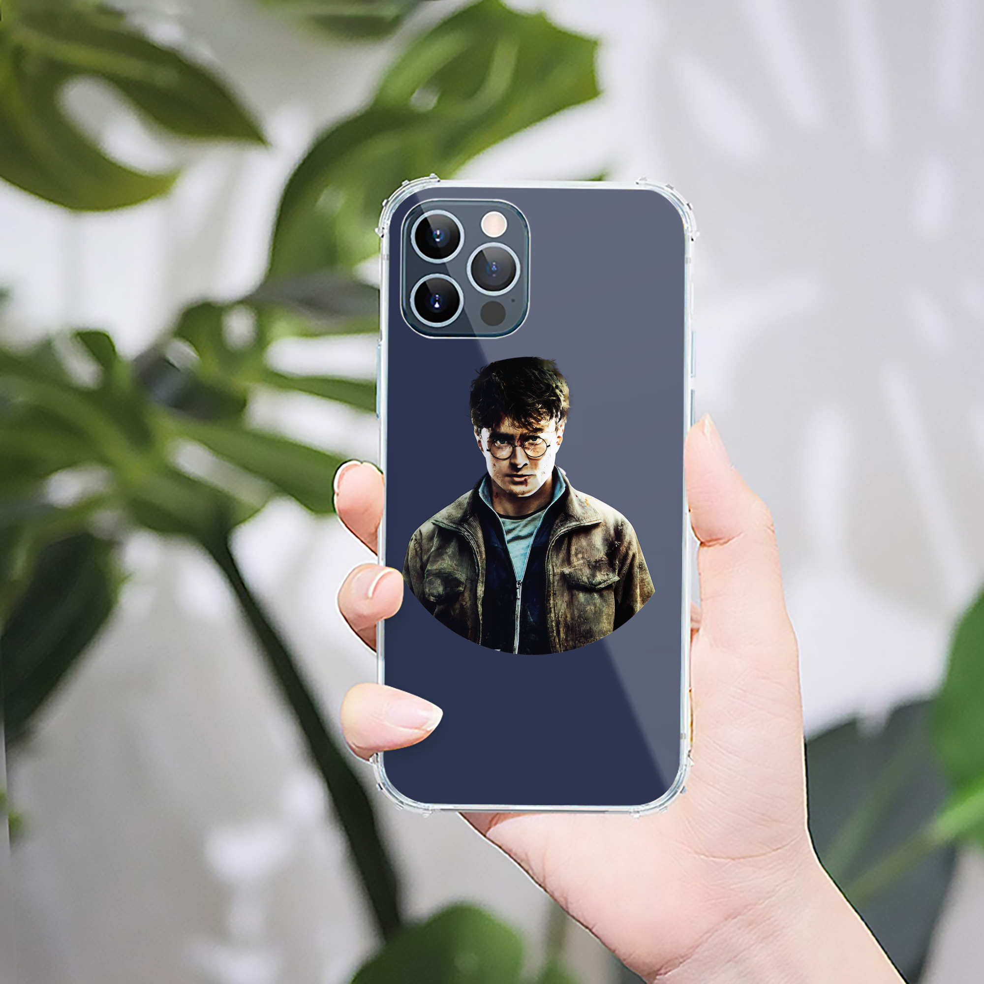 （画像用） Harry Potter ハリー・ポッターシリーズ 【iPhone 12シリーズ対応】透明スマホケース（クリアソフトケース）